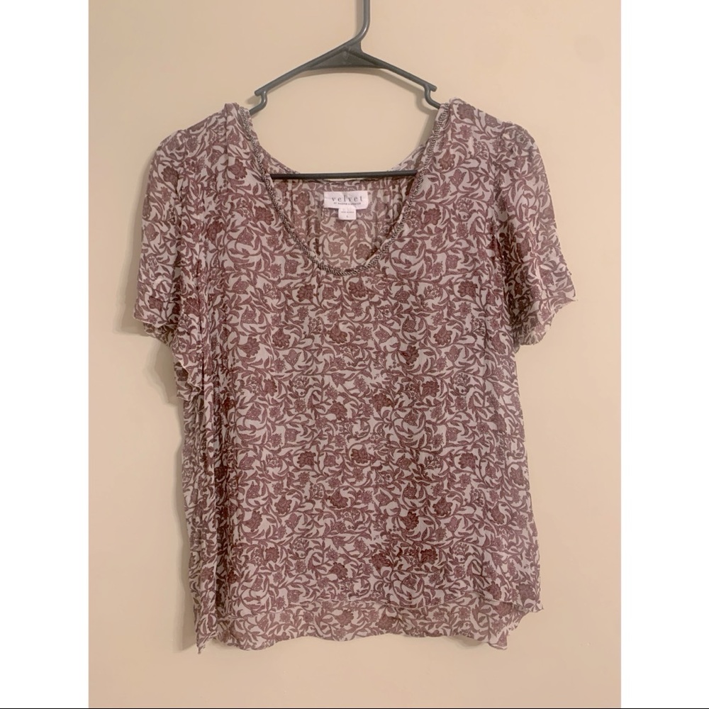 Velvet By Graham and Spencer top